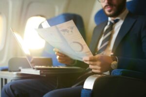 Premium Business Class Flight
